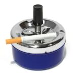 Industrial grade Smoke-King spinner ashtray for wholesale distribution.