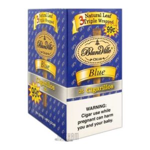 Bluntville Triple Wrapped Blue Cigars Online Europe premium cigars