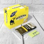 Wholesale case of Holborn Yellow fine cut hand rolling tobacco pouches.