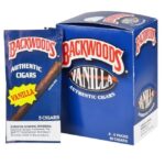 Authentic Backwoods Vanilla cigars pack with natural leaf tobacco