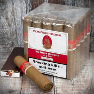 Conquistador Short Robusto – Bundle of 25 Cigars
