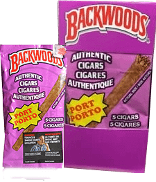 Port Porto Backwoods cigars packaged for online purchase with worldwide delivery