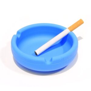 Silicone Cigarette Ashtray Blue for sale online | Worldwide Shipping