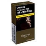 Superkings Bright cigarettes premium pack Australia