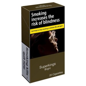 Superkings Bright cigarettes premium pack Australia