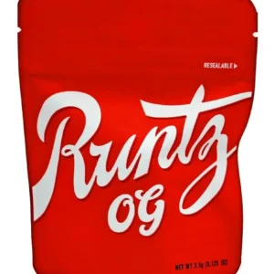 Premium Runtz OG cannabis flower for wholesale and retail order in France.