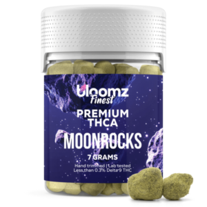 Atomik Moon Rocks Diamond 58.77% THC crystalline cannabis rocks.
